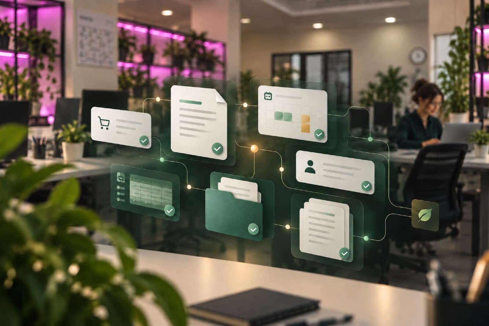 Backoffice bei caredsk: Aufträge, Dokumente, Termine und Stammdaten werden als verbundener Prozess bearbeitet